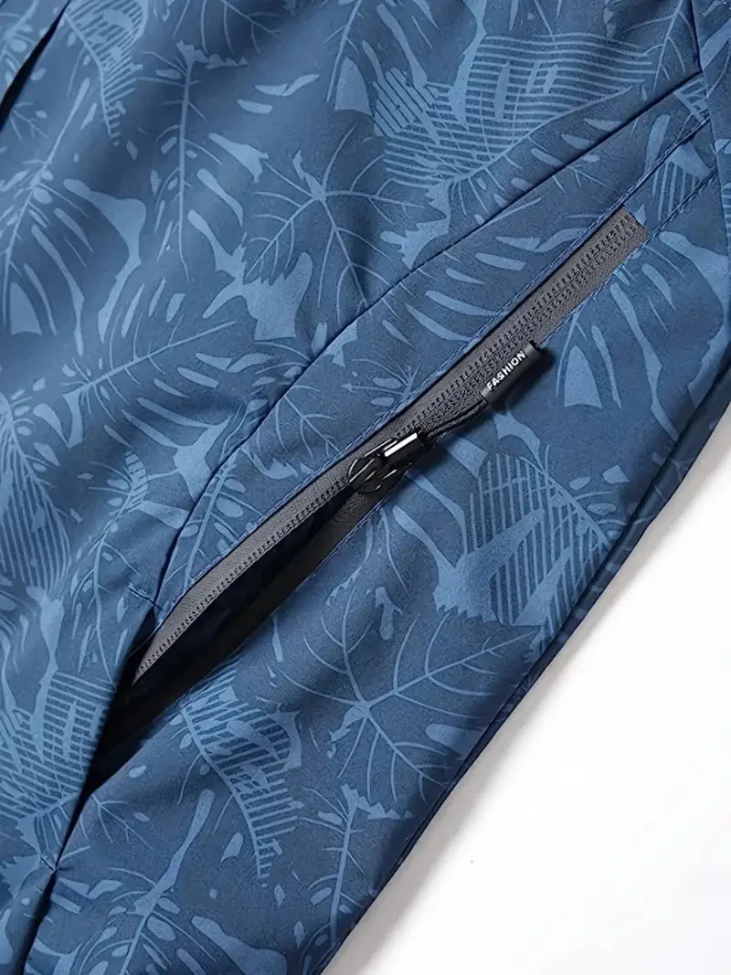 Men’s Urban Hooded Zip Jacket – Modern Style,