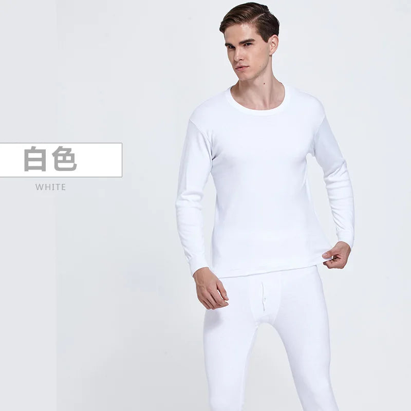 Premium White Long Sleeve Sweater for Men