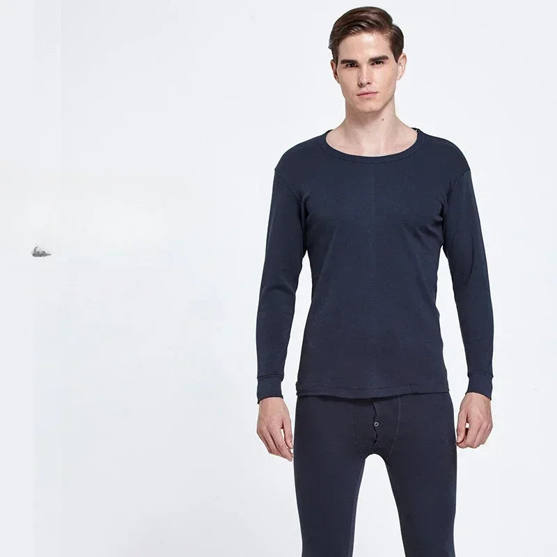 Premium White Long Sleeve Sweater for Men