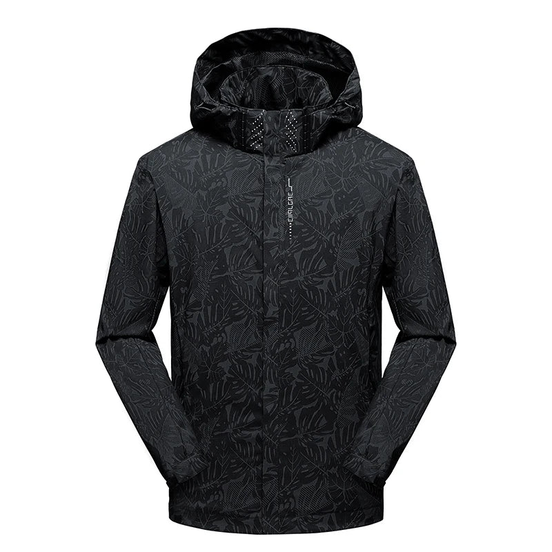 Men’s Urban Hooded Zip Jacket – Modern Style,