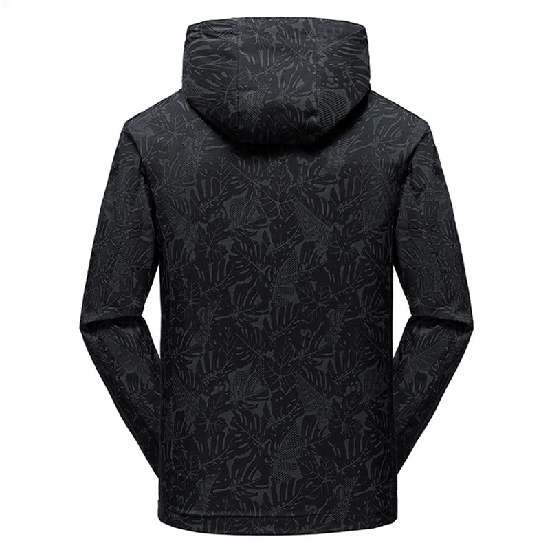 Men’s Urban Hooded Zip Jacket – Modern Style,